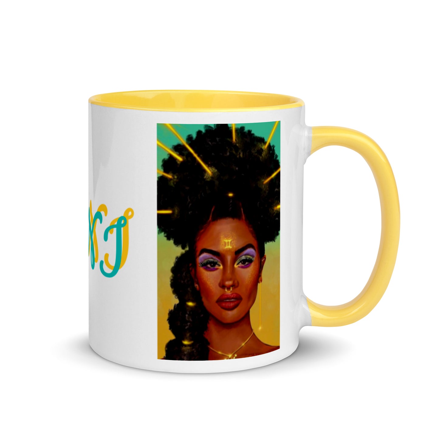 Gemini Mug with Color Inside