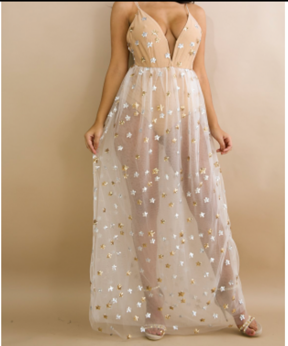 Star Sequin Dress