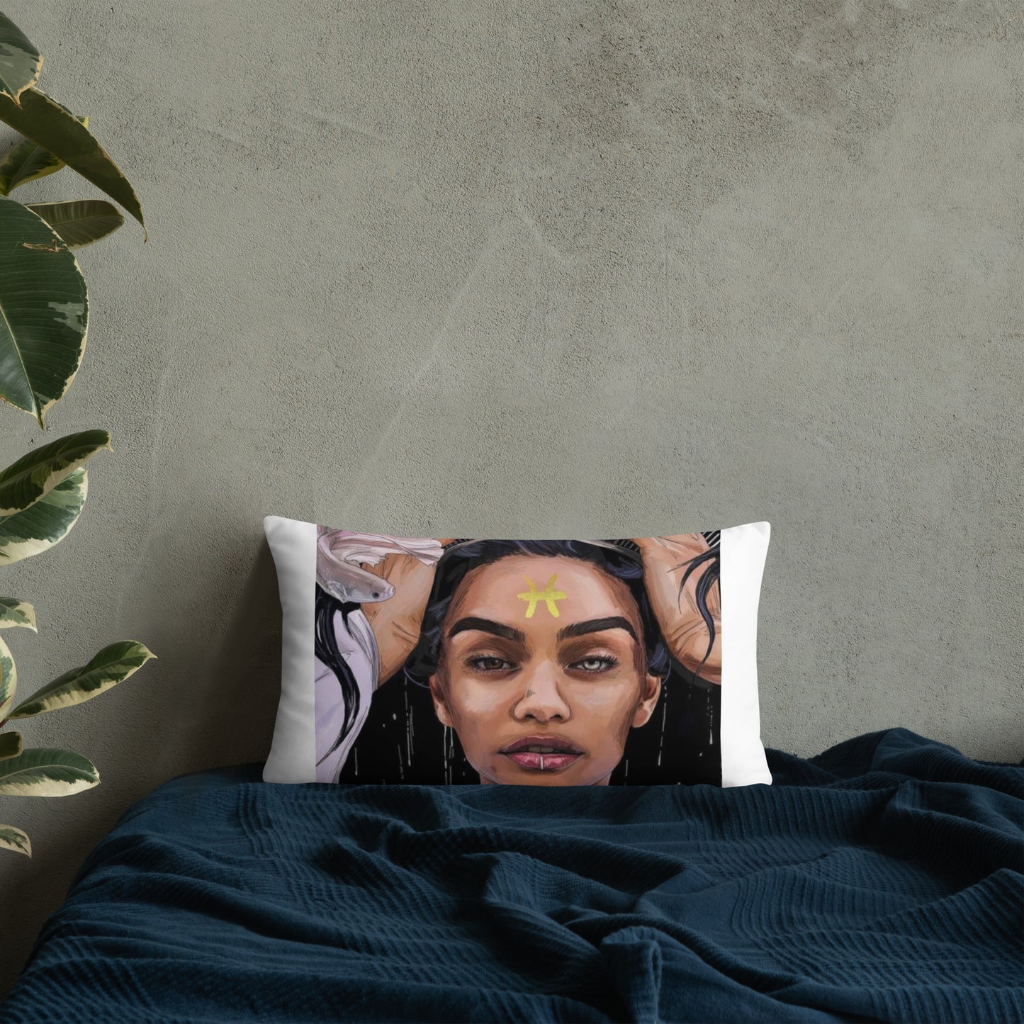 Pisces Goddess Pillow