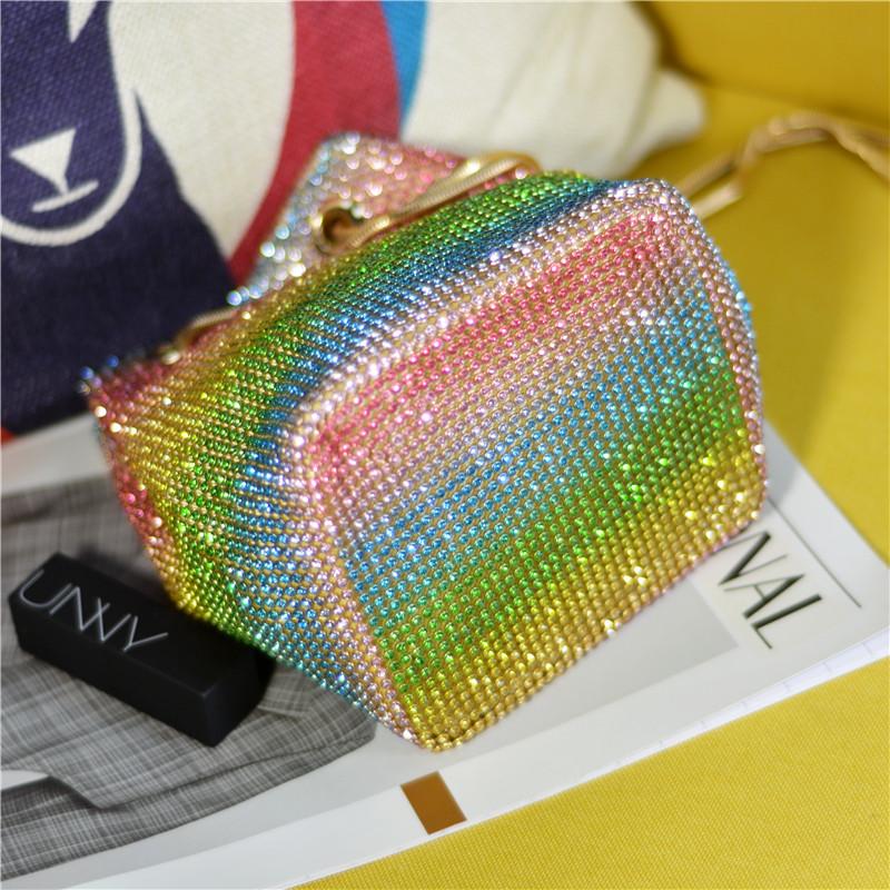 Colorful Rhinestone Purse