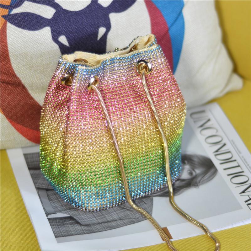 Colorful Rhinestone Purse